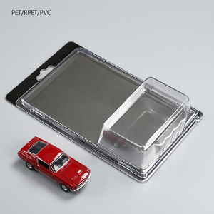 Custom Recycled PET Clamshell Blister Packaging Model Cars Protector Case