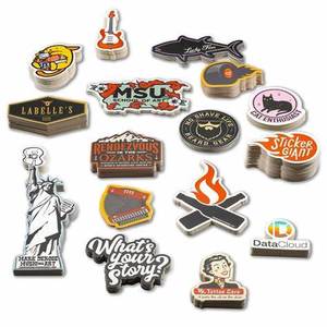 Custom Printing Logo Waterproof Vinyl Stickers PVC Label