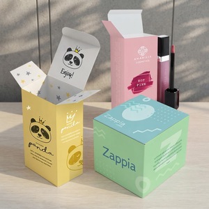 Custom Logo Gift Corrugated Paper Packaging Box Folding for Skincare Cosmetics