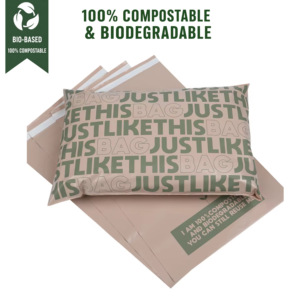 Custom Design Eco-friendly PLA PBAT Biodegradable Mailers