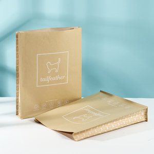 Tan Kraft Paper Delivery Mailers with Self-seal