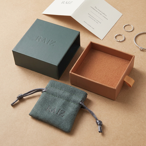 Recycled Materials Luxury Drawer Box for Bracelet Packaging