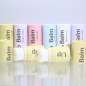 Wholesale Eco Friendly Twist Up Paper Tube Lip Balm Cardboard Round Tube Deodorant Packaging