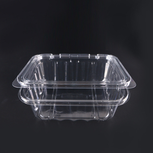 PET Plastic Box Biodegradable Disposable Packaging Box Blister Clam Shell