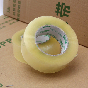 China Supplier Clear Transparent Adhesive Tape with Custom Length Easy Tearing, Suitable for Retail Small Business Packaging