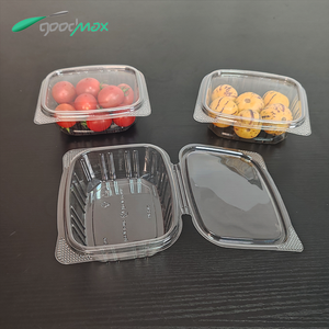 8oz 12oz 16oz 24oz 32oz Transparent Plastic Clamshell Box Deli Containers
