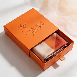 Custom Logo Debossed Sliding Rigid Packaging Box