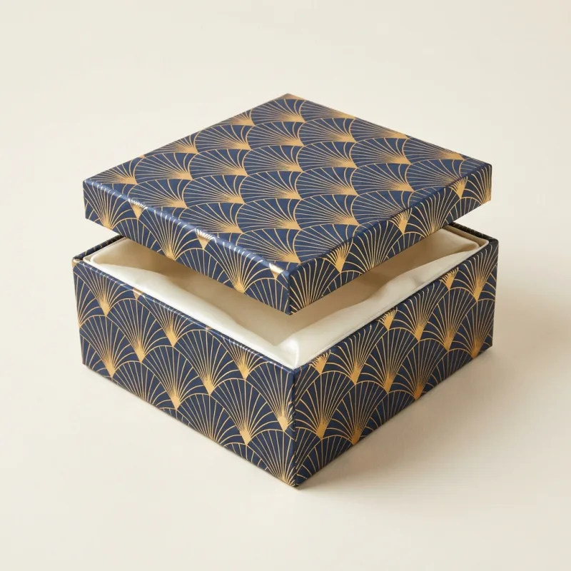 Custom rigid box inserts and luxury linings