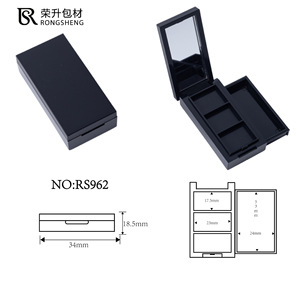 Double Layer Cosmetic Eyeshadow Case Drawer Box