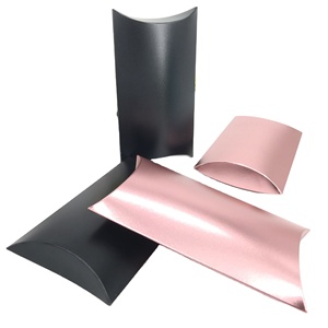 Cheap Price Packaging Paper Pillow Box with Logo