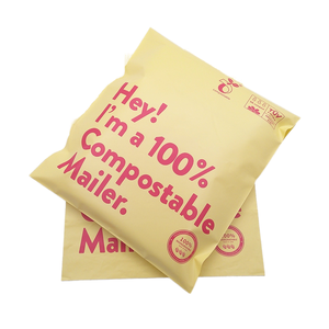 Custom Poly Biodegradable Compostable Mailer Bags for Express Shipping